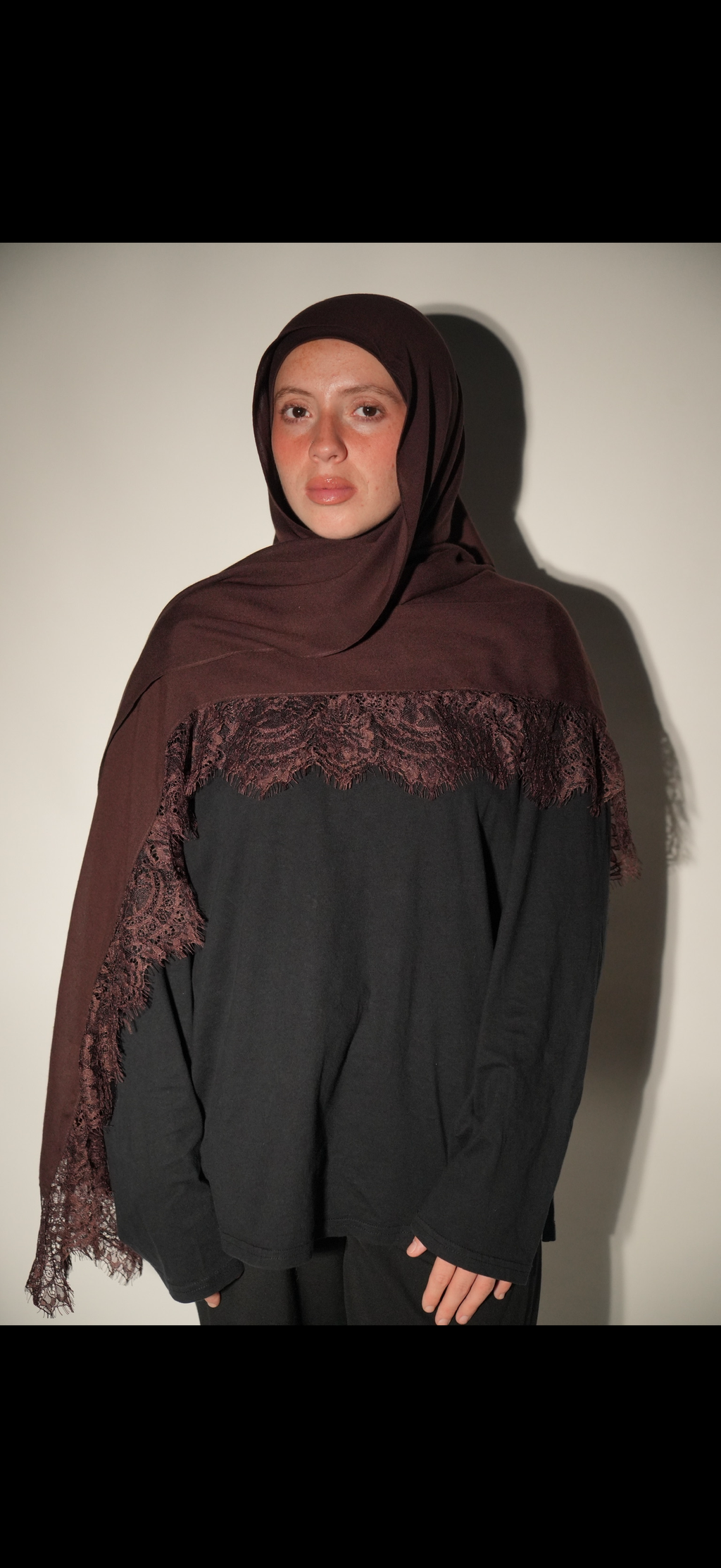 Modal Dentelle Marron